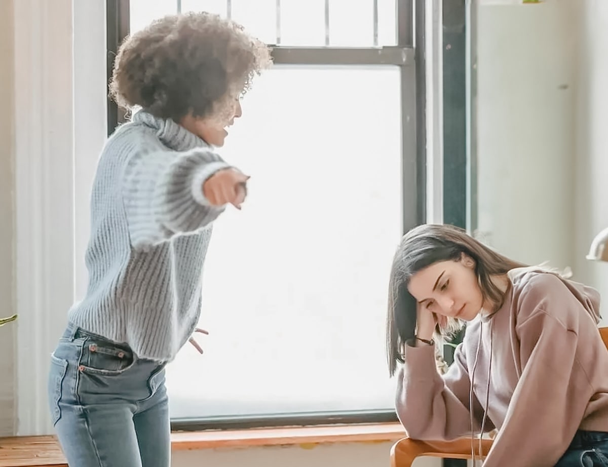 shifting the blame in a relationship