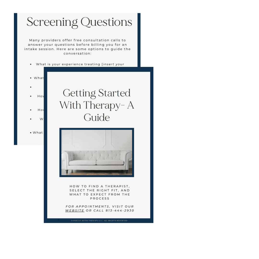 getting started with therapy guide danielle sethi therapy naples florida